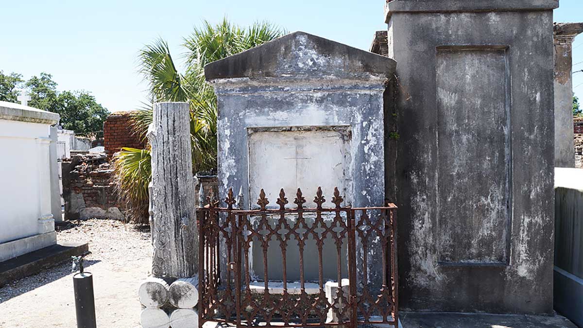 Gräber des Lafayette Cemetry Nr 1 in New Orleans